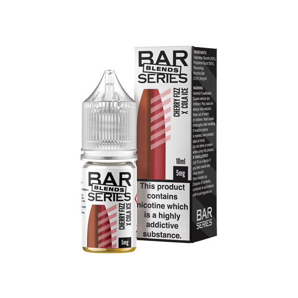 5mg Bar Series Blends 10ml Nic Salts (50VG/50PG)