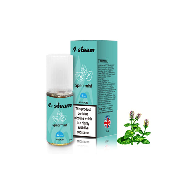 A-Steam Fruit Flavours 3MG 10ML (50VG/50PG)