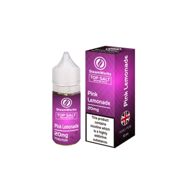 10mg Top Salt Fruit Flavour Nic Salts by A-Steam 10ml (50VG/50PG)