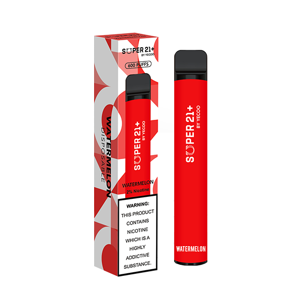 20mg Super21+ By Yecoo Disposable Vape Device 600 Puffs