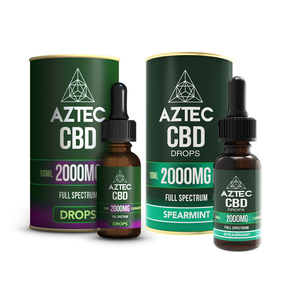 Aztec CBD Full Spectrum Hemp Oil 2000mg CBD 10ml