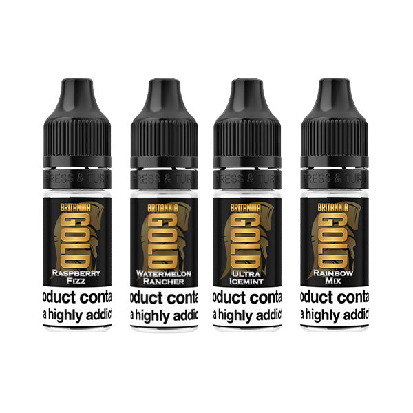 Britannia Gold 18mg 10ml E-Liquids (40VG/60PG)