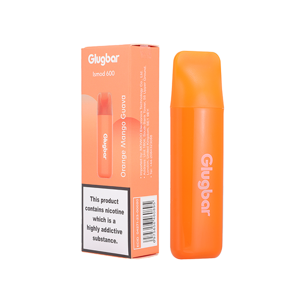 20mg Glugbar Ismod600 Disposable Vape Device 600 Puffs