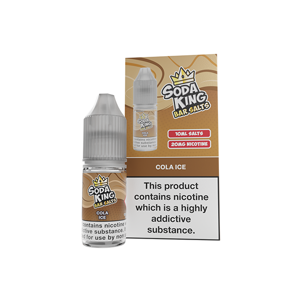 20mg Soda King Bar SALTS Nic Salts 10ml - (50VG/50PG)