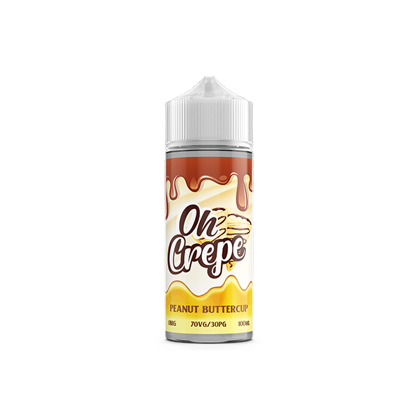 0mg Oh Crepe 100ml Shortfill (70VG/30PG)