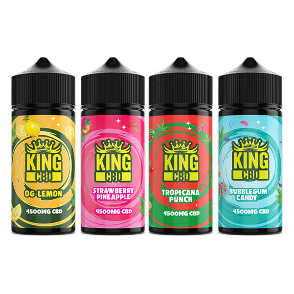 King CBD 4500mg CBD E-liquid 120ml (BUY 1 GET 1 FREE)