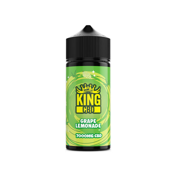 King CBD 7000mg CBD E-liquid 120ml (BUY 1 GET 1 FREE)