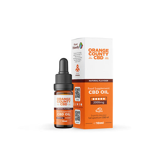 Orange County CBD 2000mg Full Spectrum CBD Oil - 10ml