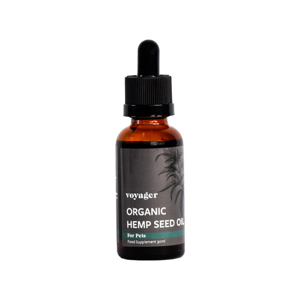 Voyager Pets Organic Hemp Seed Oil - 30ml